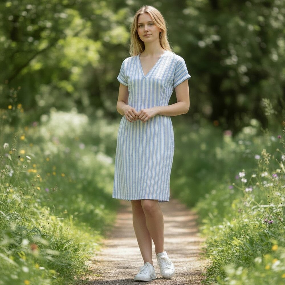 Gap Shirt Dress Tall NWT Size S Old Money Preppy Cape Cod